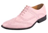 Pink dress shoes men