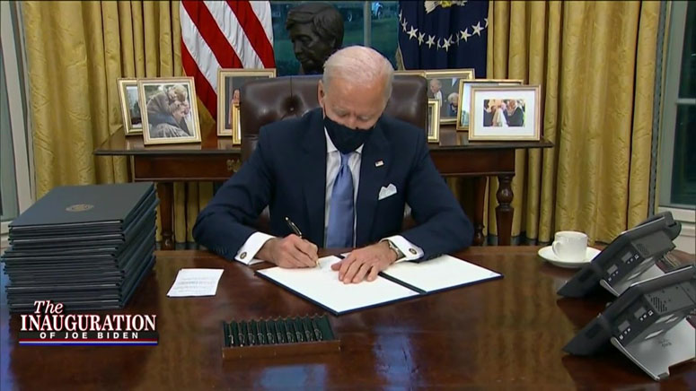 How will biden decorate the oval office