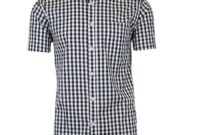 Mens short sleeve linen dress shirts