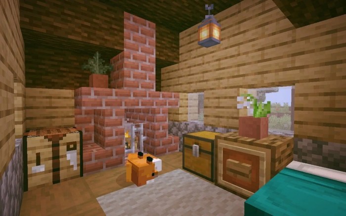 How to decorate room minecraft