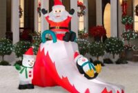 How to make an inflatable yard decoration