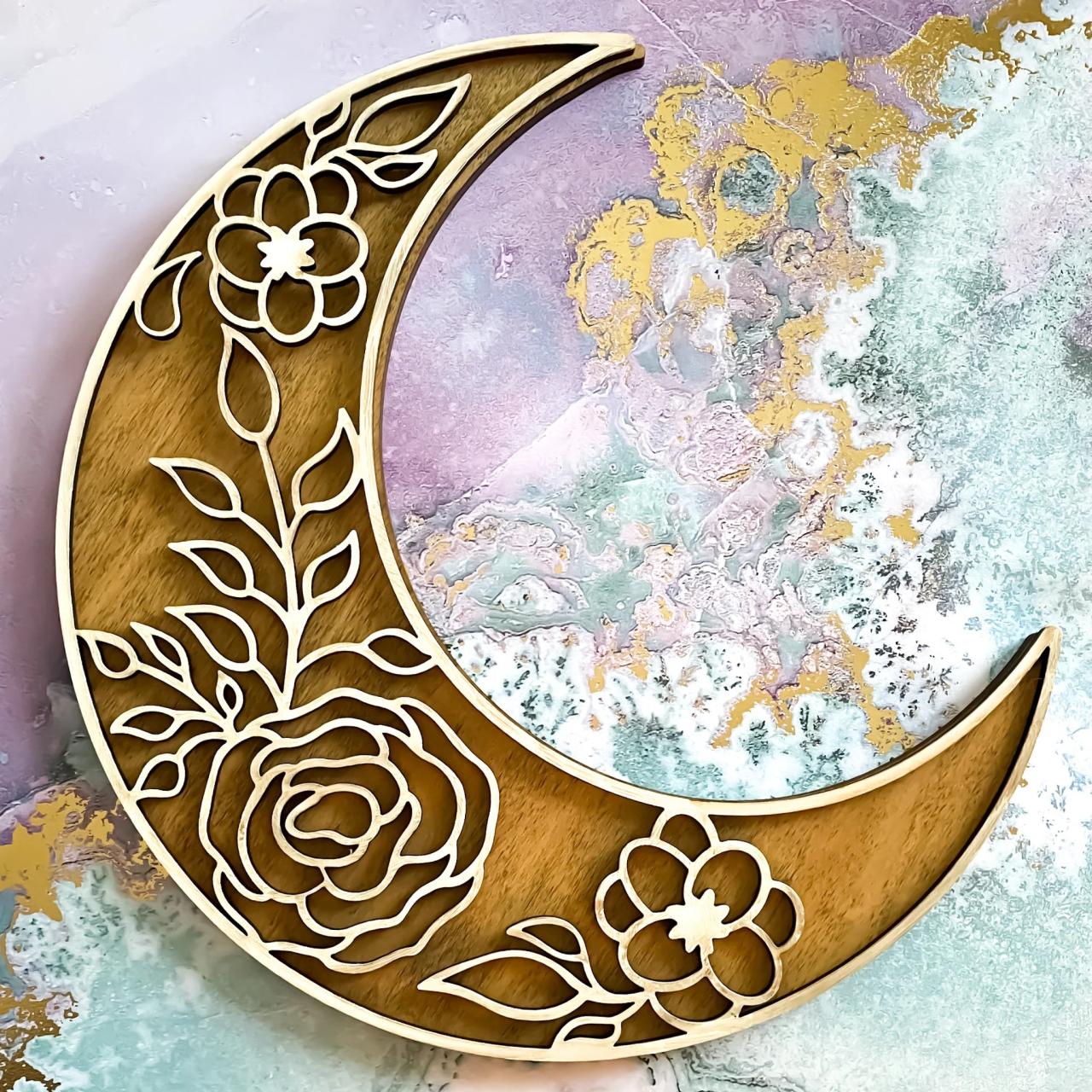 How to make a moon decoration