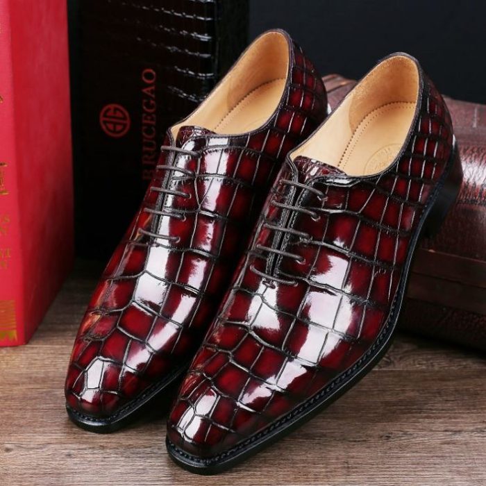 Soft leather dress shoes for men