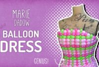 How to make a balloon style dress