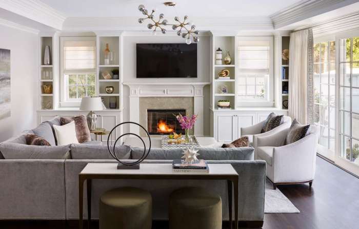 What is transitional style of decorating