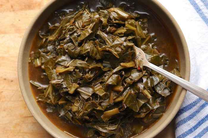 How to cook collard greens vegetarian style quick