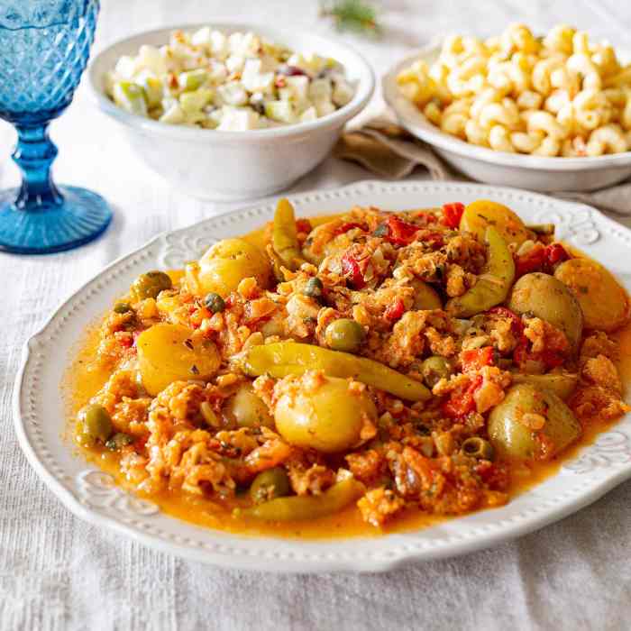 How to cook bacalao greek style