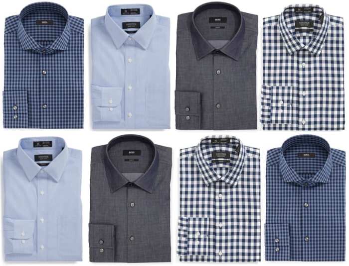 Men's fitted dress shirts sale