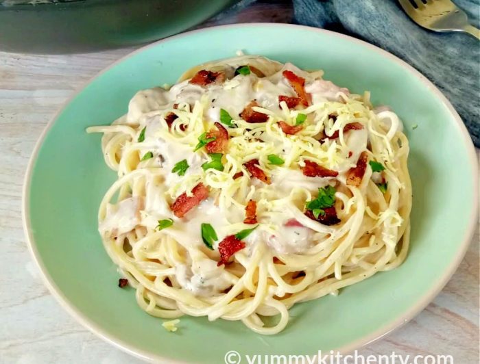 How to cook carbonara pinoy style