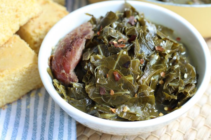 How to cook collard greens vegetarian style quick