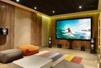 How to decorate a home cinema room