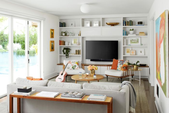 How to decorate tv room