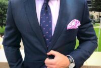 Mens pink dress shirt tie