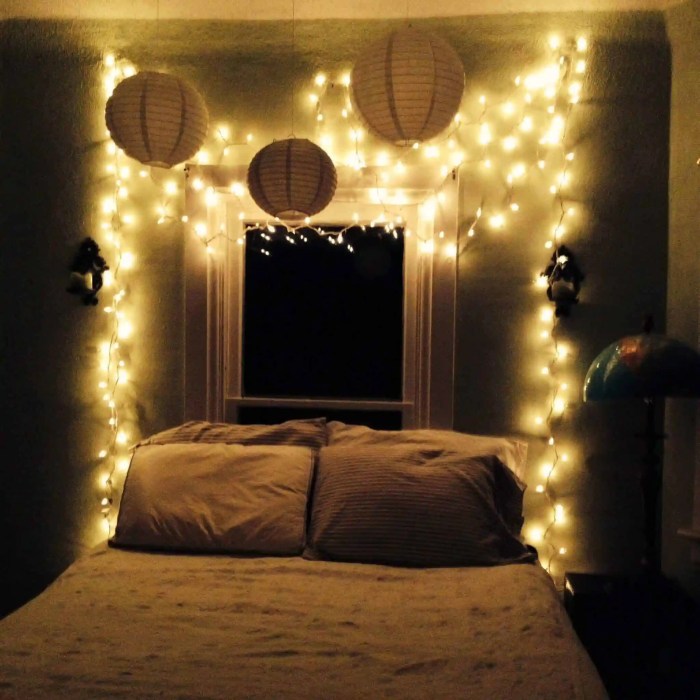 How to decorate your room with lights