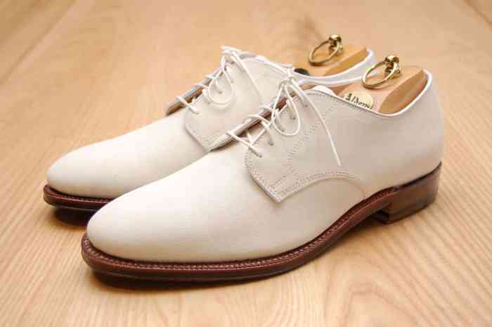 White mens dress shoes