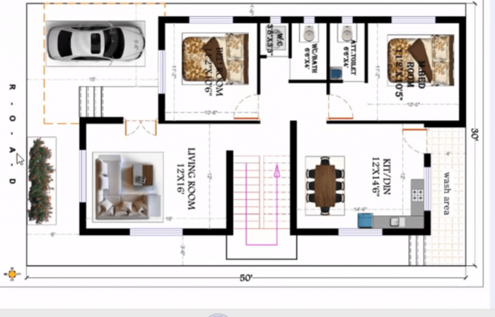 Desain teras rumah yang menghadap barat